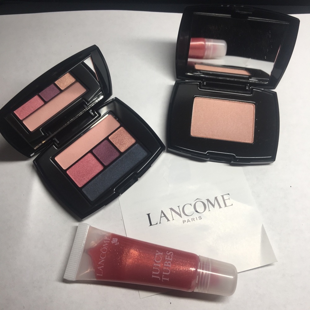 Peach on the go - mini gloss, blush and palette